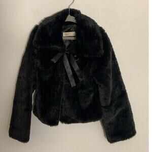 Lilax faux fur coat‎ girls 9
